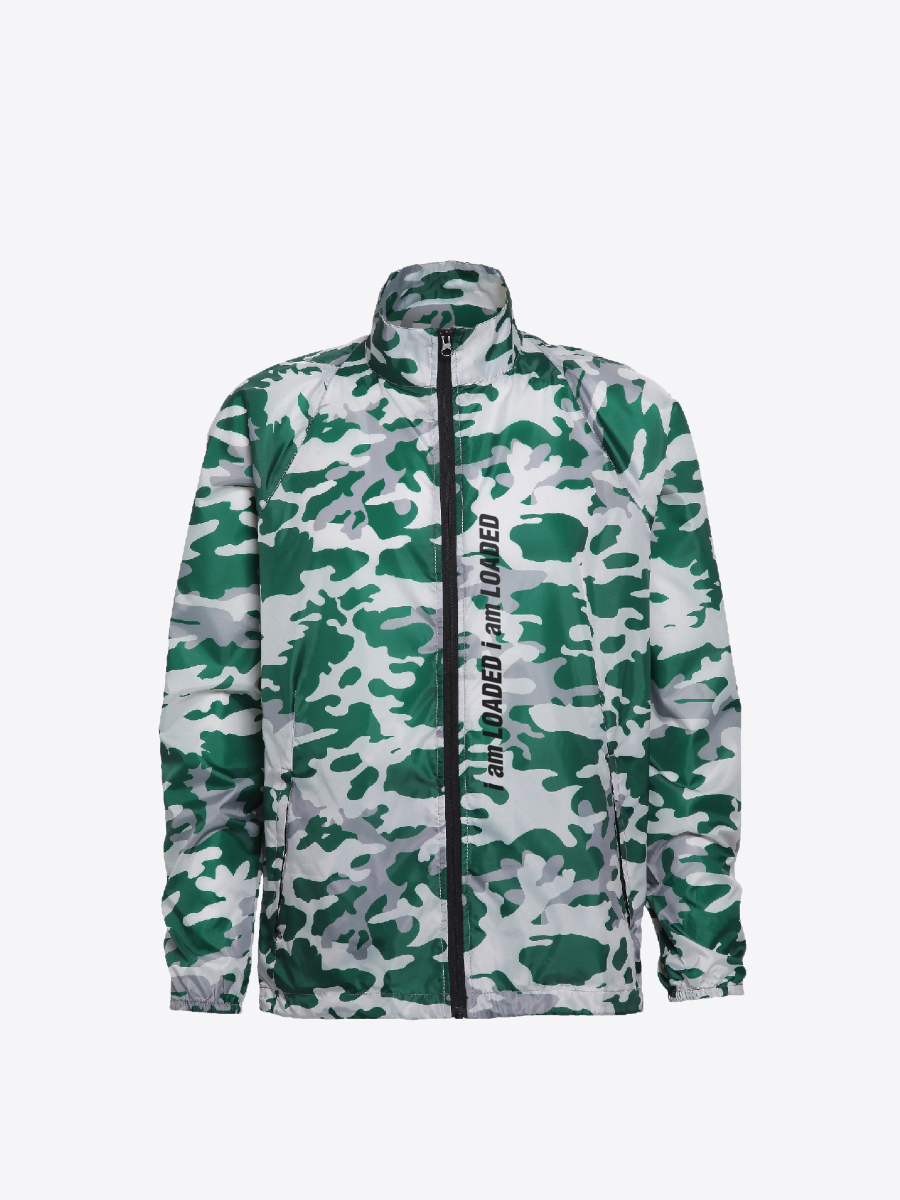 Men's Camo Running Jacket - Loaded